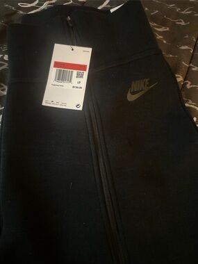 Nike Black Women's Zip-Front Track Joggers